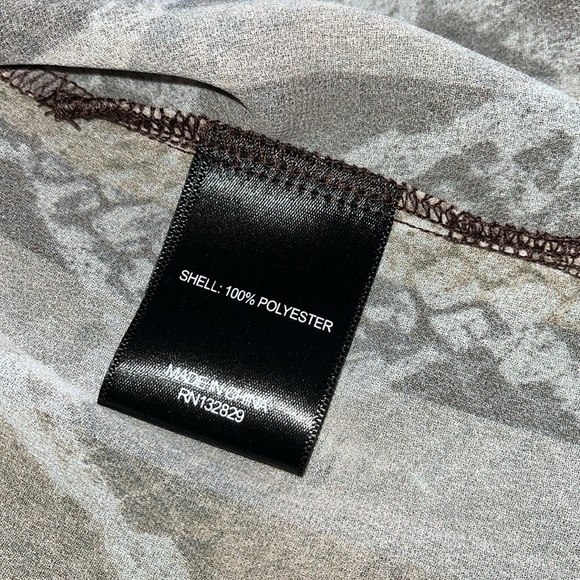 House of Harlow 1960 Marley Snake Print Shirt - Picture 10 of 11